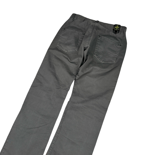 Stone Island 2009 Relaxed Fit Grey Cotton Trousers - 29"
