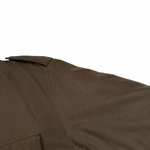 CP Company 1998 Brown Multi Pocket Nylon Blend Jacket - Large