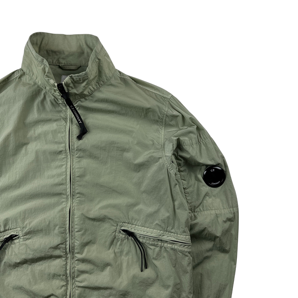 CP Company Mint Chrome R Nylon Metal Jacket - Small