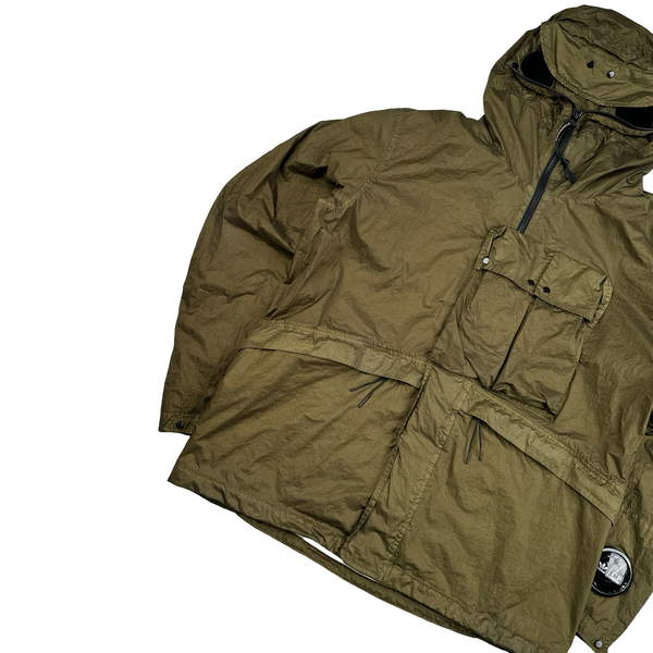CP Company x Adidas Khaki Explorer Chrome Goggle Jacket - Large