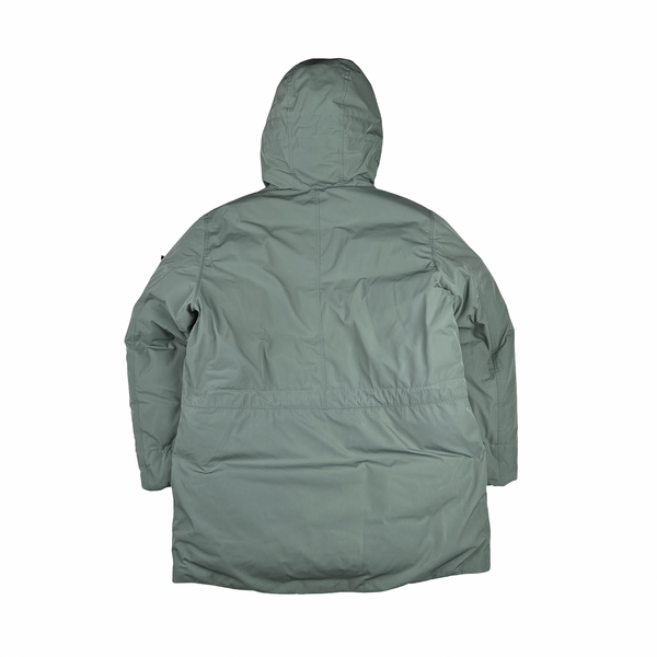 Stone Island 2023 Pale Blue Micro Twill Down Puffer - Large