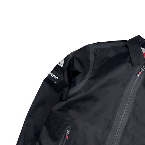 Supreme X North Face Black Spellout Summit Series Waterproof Jacket - Small