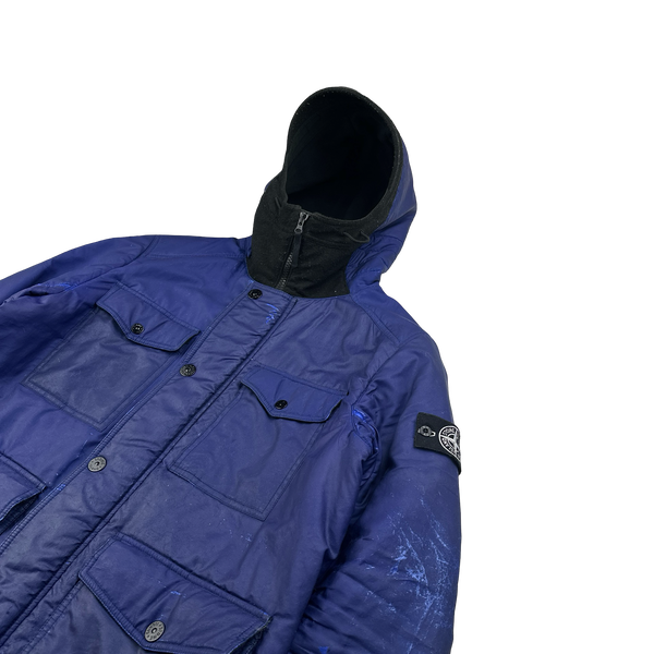 Stone Island Reflex Mat Reflective Multipocket Parka Jacket - XL