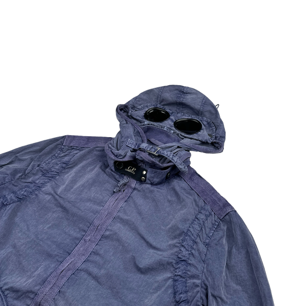 CP Company Purple Chrome Shimmer Goggle Jacket - Large