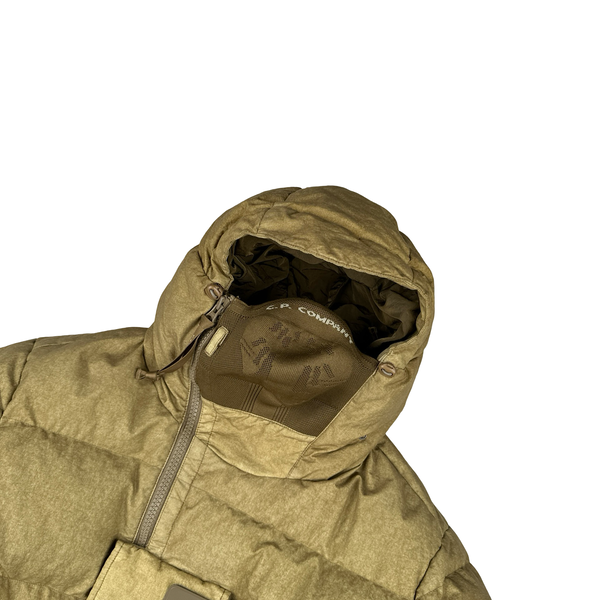 CP Company Co Ted Down Filled Face Mask Puffer Jacket - Large