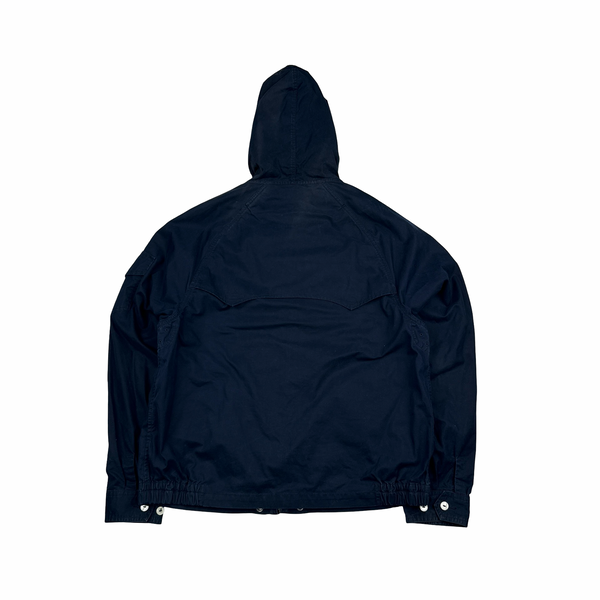 Ralph Lauren Polo Navy Cotton Zip Up Jacket - Large