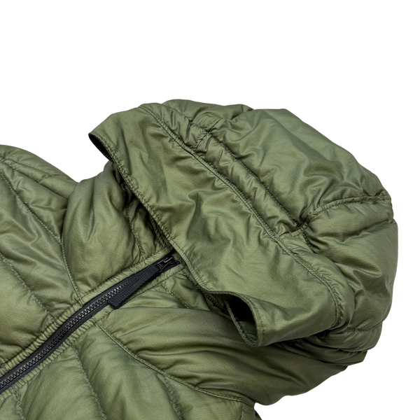 Stone Island 2022 Bio Based Ripstop Nylon Down Puffer Jacket - Large