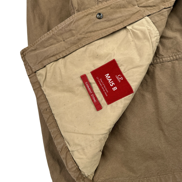 CP Company Bronze Mais B Lens View Multi Pocket Overshirt Jacket - Medium