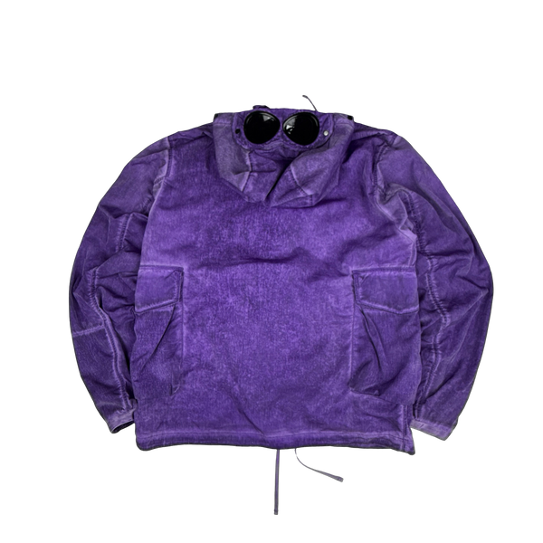 CP Company x Palace Purple Nylon La Mille Goggle Jacket - Small