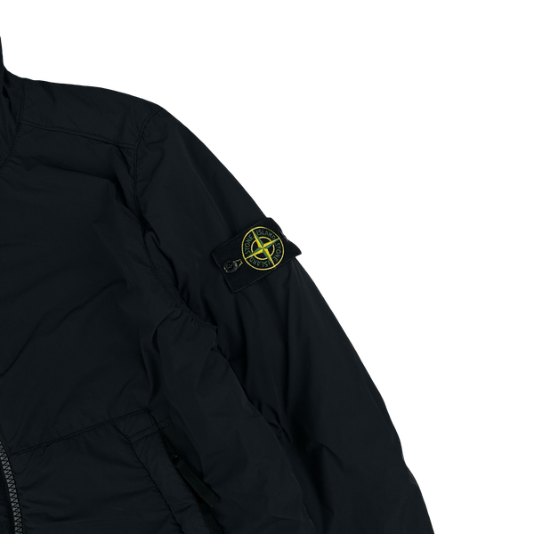 Stone Island 2019  Black Comfort Tech Composite Jacket - Small