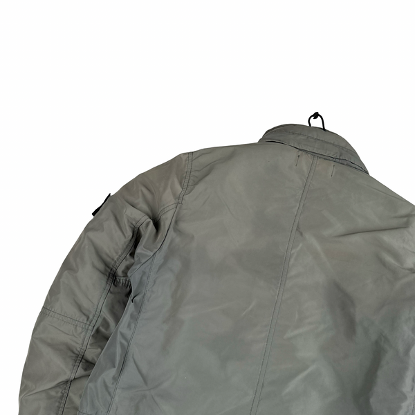 Stone Island 2017 Grey Micro Reps 2 In 1 Jacket - Small