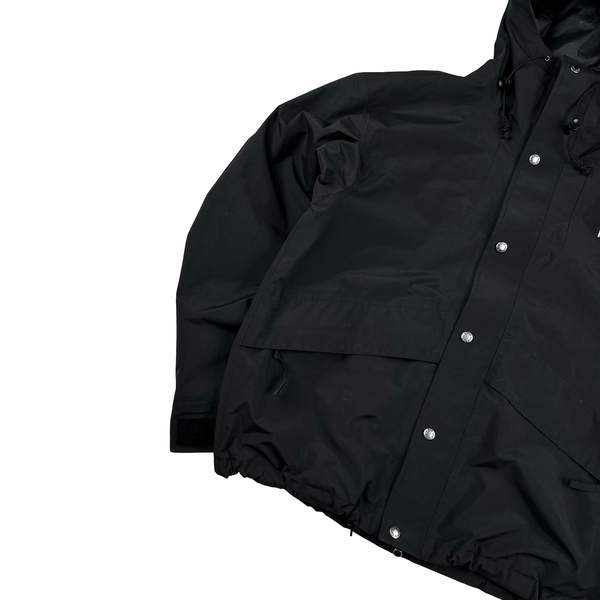 North Face Black Mountain Dryvent Waterproof Hooded Jacket - Medium