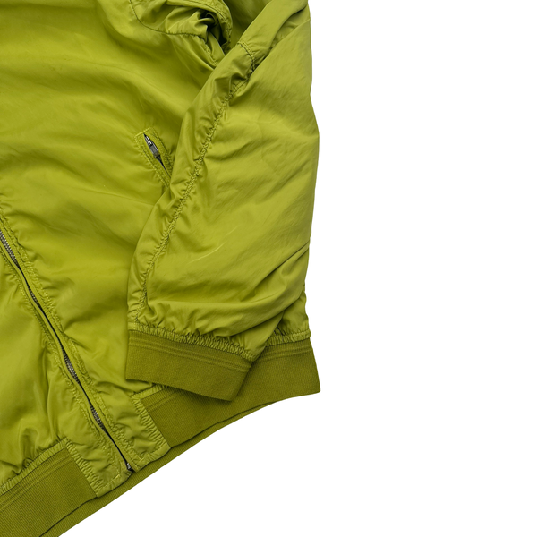 CP Company 2009 Lime Nylon Goggle Jacket - XL