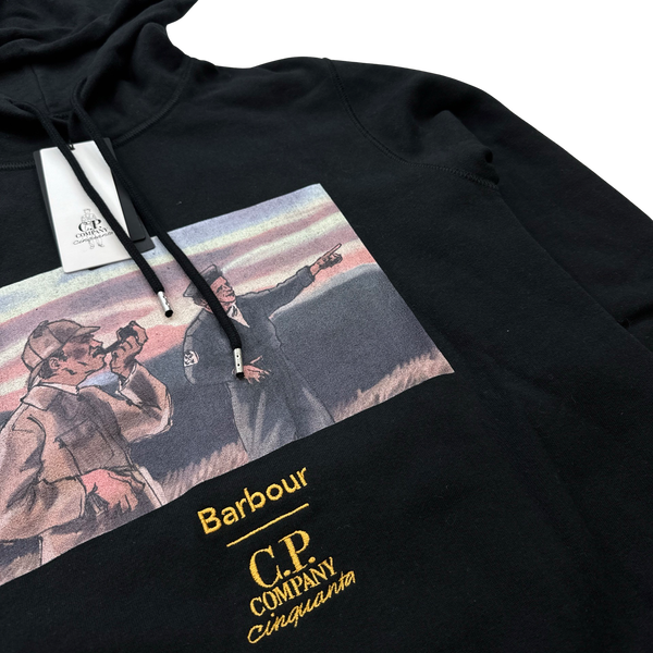 CP Company x Barbour 50th Anniversary Hoodie - XS