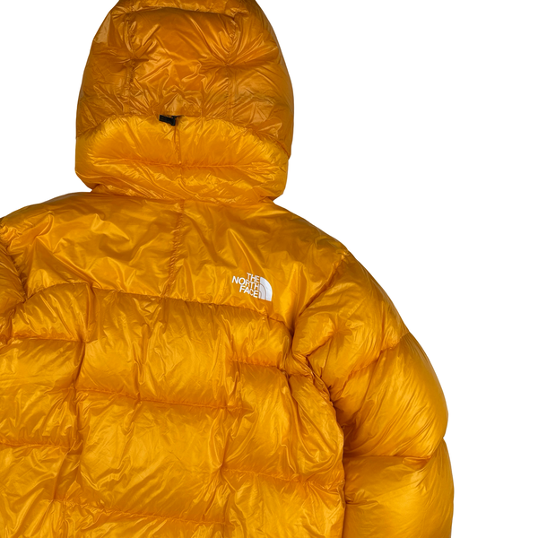 North Face Yellow Summit Series 800 Pro Cloud Down Puffer Jacket - Medium