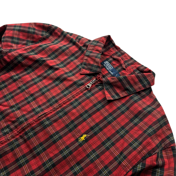 Ralph Lauren Plaid Harrington Jacket - Large