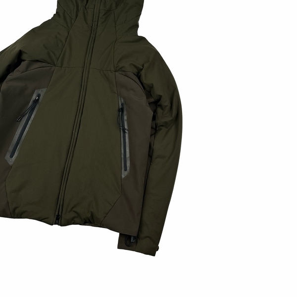 CP Company Khaki Explorer Pro Tek Padded Jacket - Small