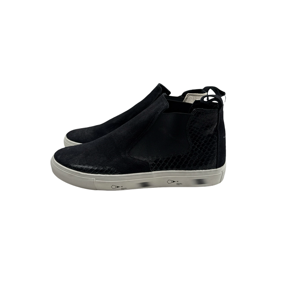 Stone Island Shadow Project Black Chelsea Boots - UK 8