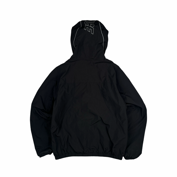 Palace Black Nylon Lightweight Zipped Spellout Jacket - Medium