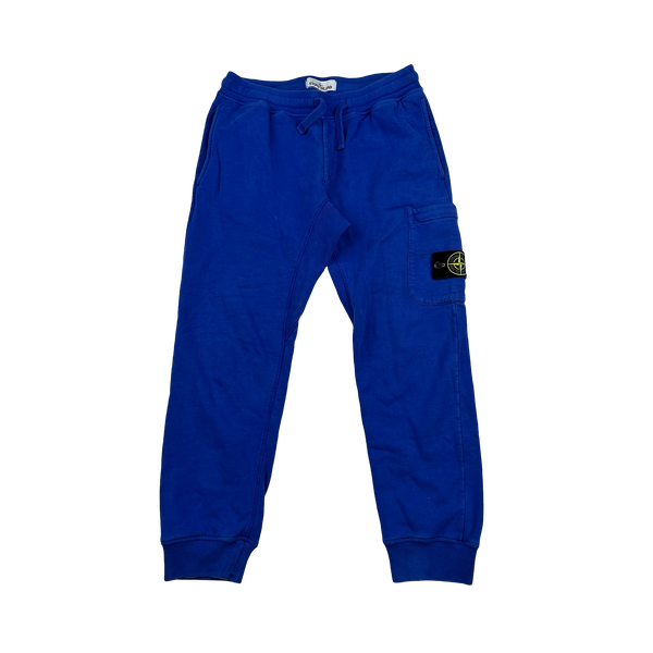 Stone Island 2015 Royal Blue Crewneck Tracksuit - Small