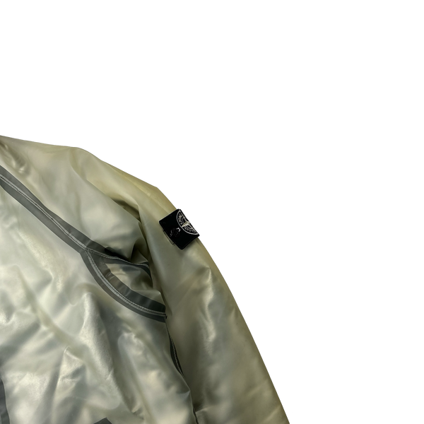 Stone Island 2015 Sherling Lined Poly Cover Jacket - Large
