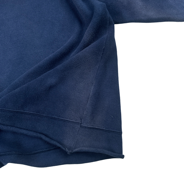 Stone Island 1995 Vintage Spellout Pullover Sweatshirt - Large
