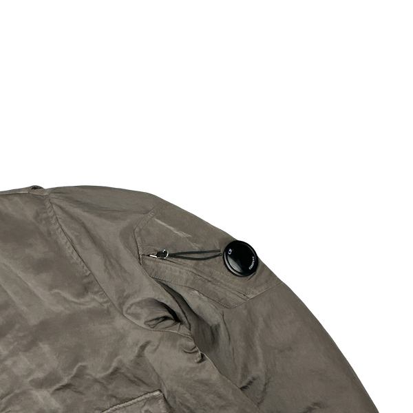 CP Company Nylon B Sateen Collared Bomber Jacket - Large