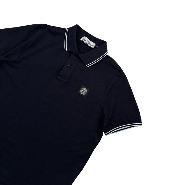 Stone Island 2018 Navy Polo Top - Large