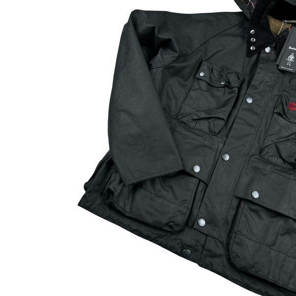 CP Company x Barbour Multi Pocket 500 Mille Waxed Jacket - Large