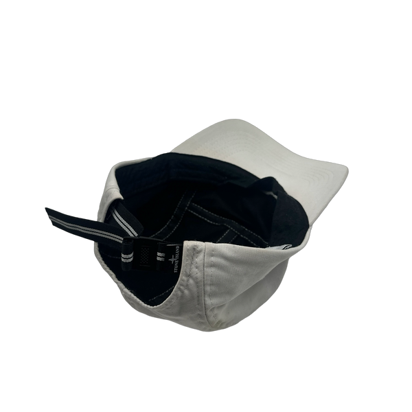 Stone Island 2015 White Compass 5 Panel Cap