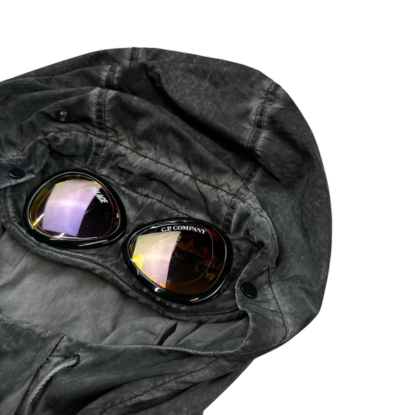CP Company x Palace Grey Nylon La Mille Goggle Jacket - XL
