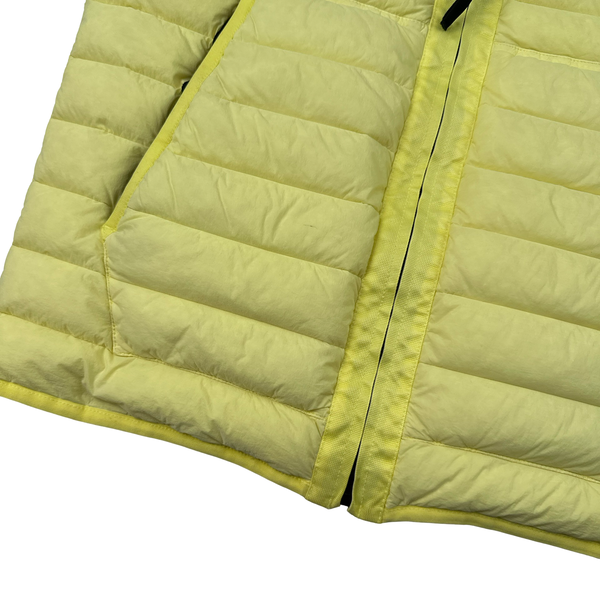 Stone Island 2020 Yellow Down Filled Gilet - Large
