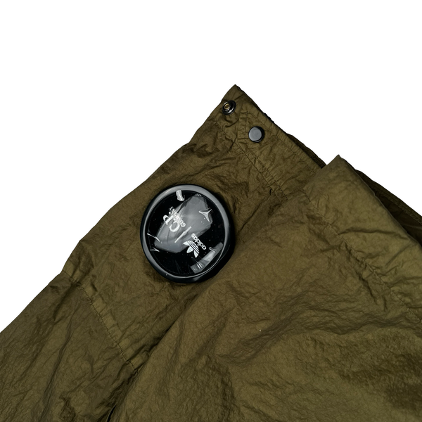CP Company x Adidas Khaki Explorer Chrome Goggle Jacket - Medium