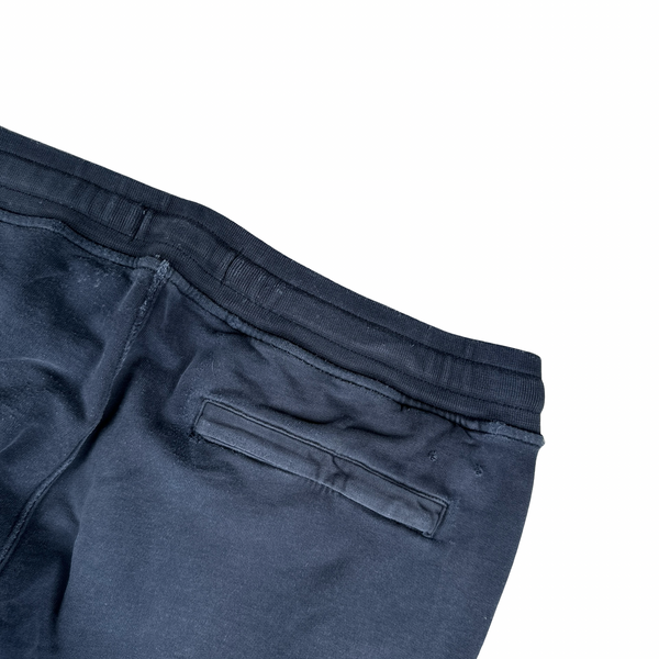 Stone Island Navy Cotton Jogging Bottoms - XL