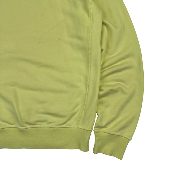 Stone Island 2019 Yellow Pullover Hoodie - Medium