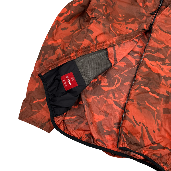 CP Company Red Re Print Camo Goggle Hooded Jacket - 3XL