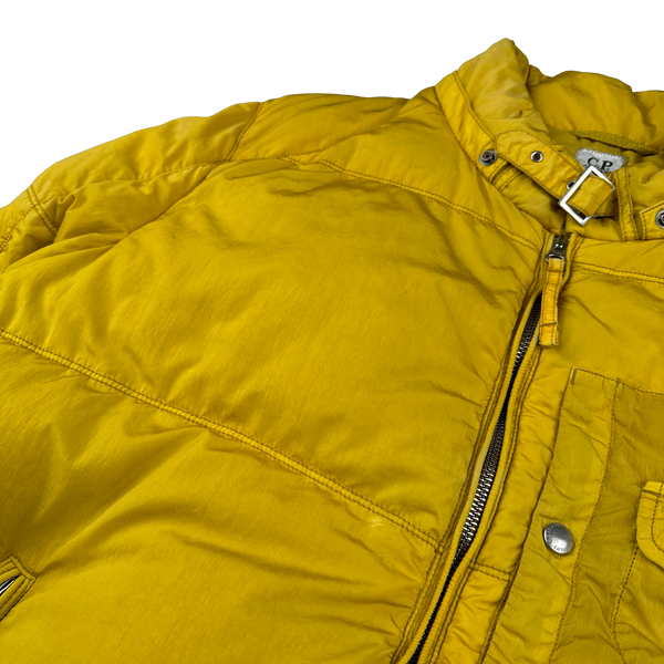 CP Company Frosted Yellow Down Puffer Jacket - XL