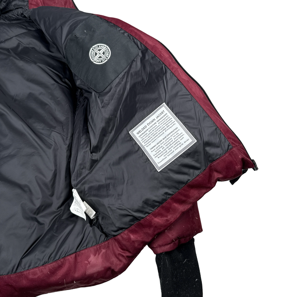 Stone Island 2010 Welded Down Balaclava Puffer Jacket - Large