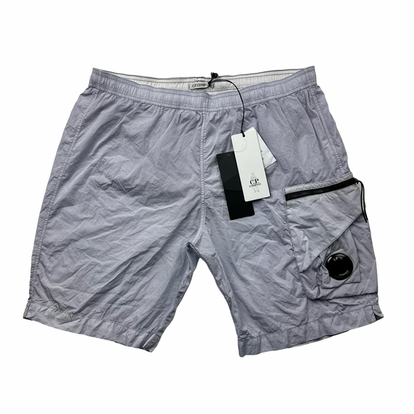 CP Company Lilac Chrome Swim Shorts - Medium