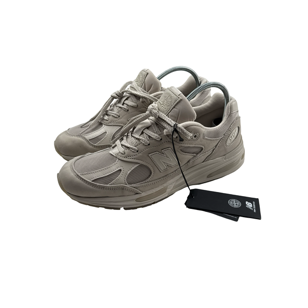 Stone Island x New Balance Ghost Beige 991 Trainers - UK 9
