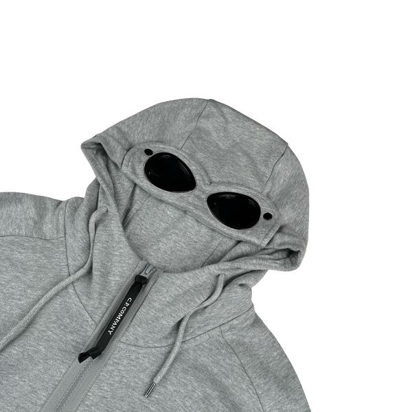 CP Company Goggle Hoodie Light Grey - XXL