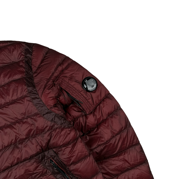 CP Company Wine DD Shell Puffer Jacket - XL
