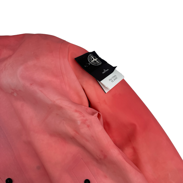 Stone Island 2023 Plaster Special Process Poly Strata Down Lined Ice Jacket- XL