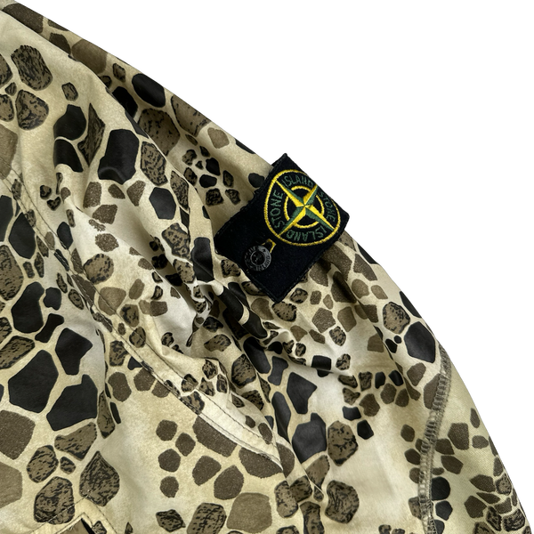 Stone Island 2018 Alligator Camo Light Cotton Nylon Jacket - XL