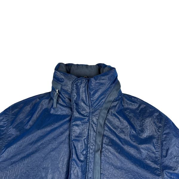 Stone Island Nylam Blue Vintage AW2000 Rare Dutch Rope Jacket - Large