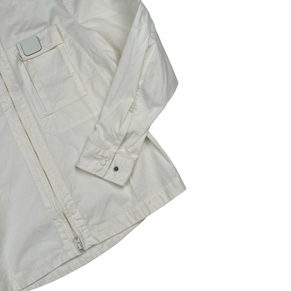 CP Company Cream Metropolis Series Overshirt - Medium