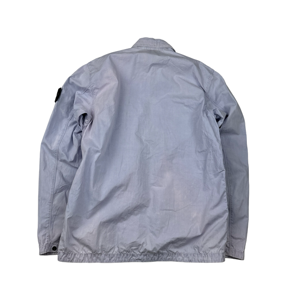 Stone Island 2019 Lilac Cotton Overshirt - Medium