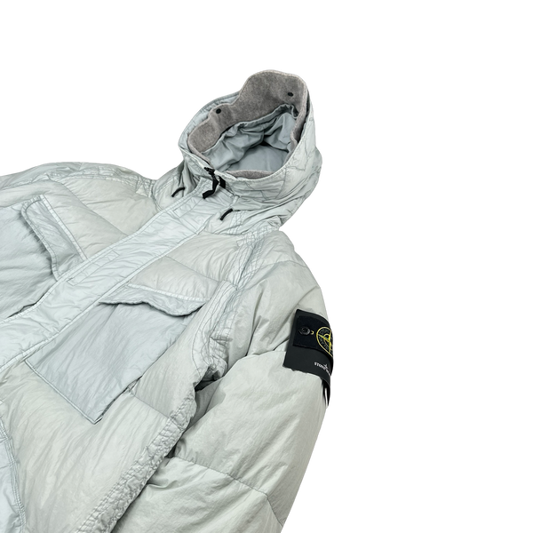 Stone Island 2022 Garment Dyed Crinkle Reps R-NY Down TC Puffer