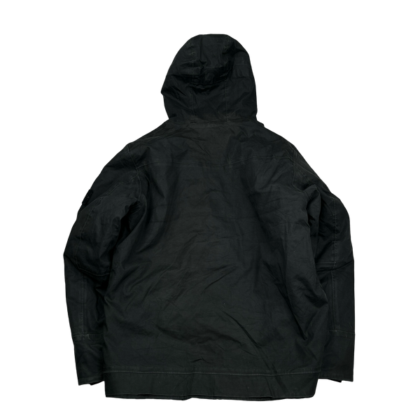 Stone Island 2013 Black 3L Performance Cotton Primaloft Jacket - XXL
