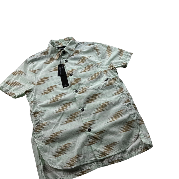 Stone Island 2016 Shadow Project Patterned Shortsleeve Buttoned Shirt - Small